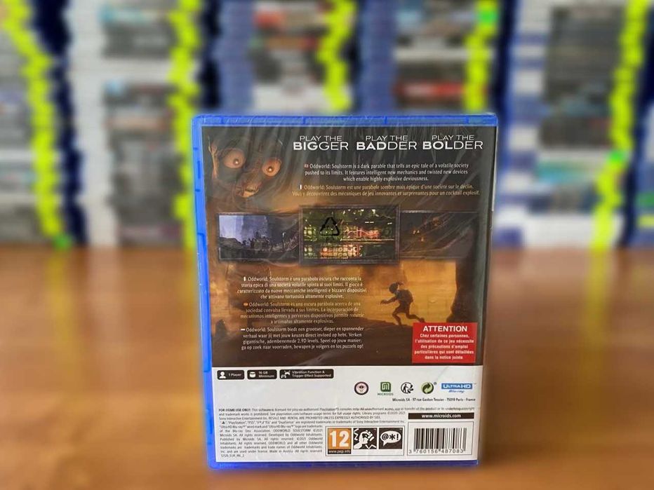 Новый диск PS5 Oddworld: Soulstorm Большой Выбор Игр