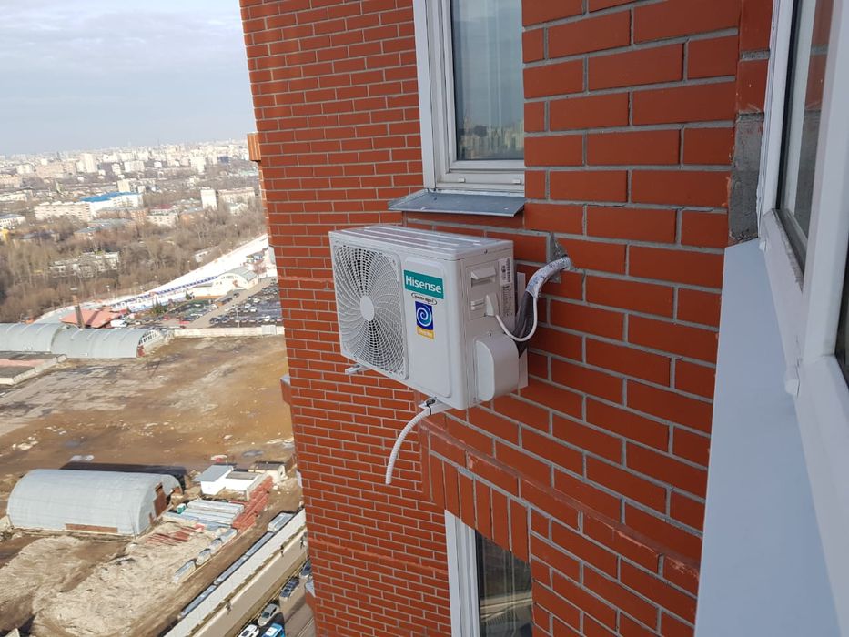 Установка кондиционера