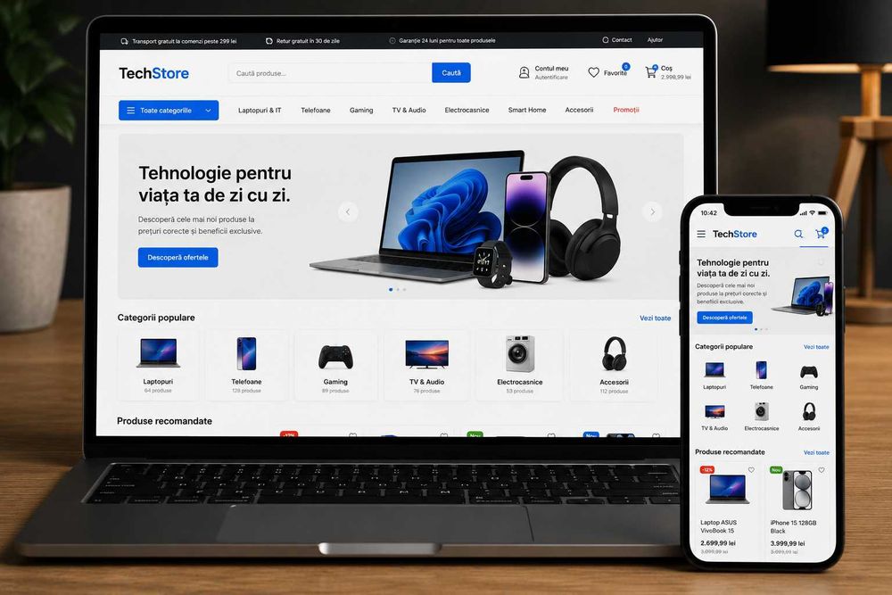 Web Design & Marketing Online | Site-uri, Magazine Online & Promovare