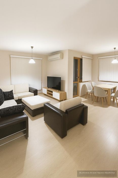 Тристаен апартамент под наем в Център