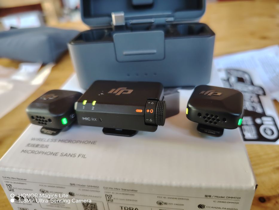 Dji Mic Mini lavaliere wireless noi