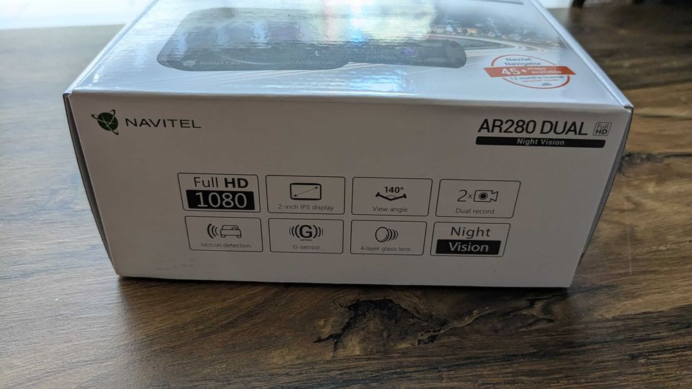 Camera Auto fata/spate FullHD cu Night Vision - Navitel AR280 DUAL