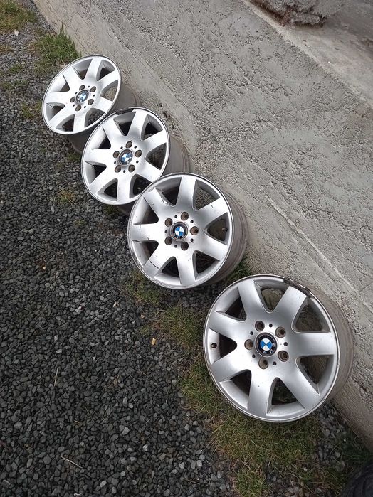 Vând jante de aluminiu pt BMW seria 5 si seria 3