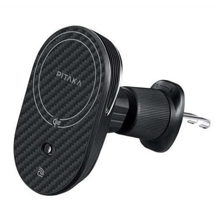Безжично Зарядно за Кола с Magsafe, PITAKA Car Mount Pro 2 Qi2 15W