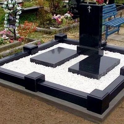 Оформление памятников мраморной крошкой