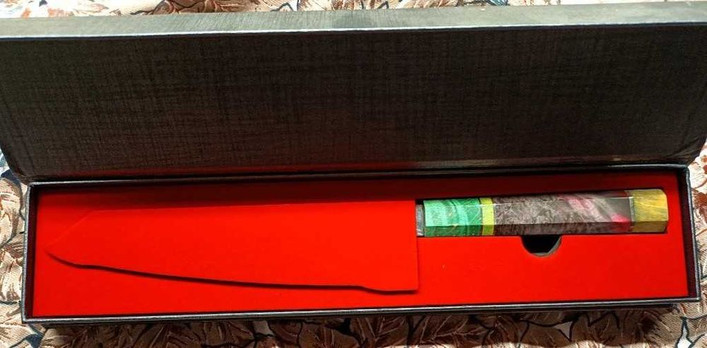 Японски нож Kiritsuke (Кирицуке) - Дамаска стомана