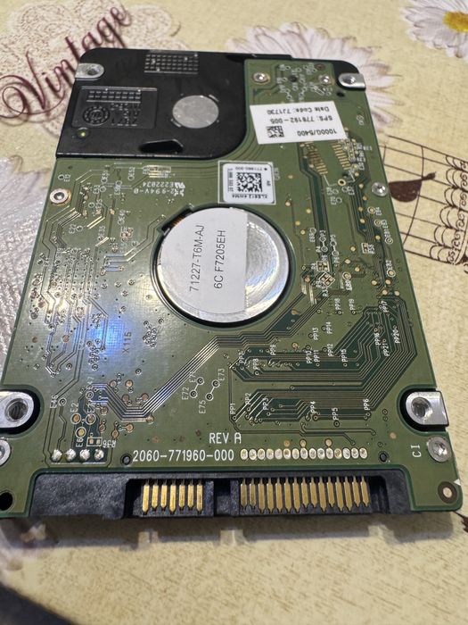 Hard Disk Laptop WD Blue 1TB, 5400 RPM, SATA 3, 2.5 inch (WD10JPVX