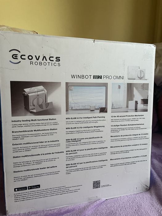 Aspirator de curatat geamuri Ecovacs WINBOT W2 Omni