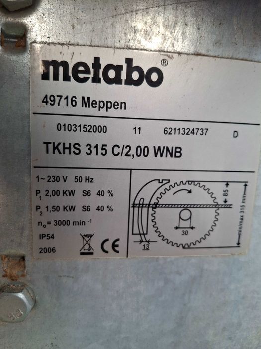 Настолни циркуляри Metabо