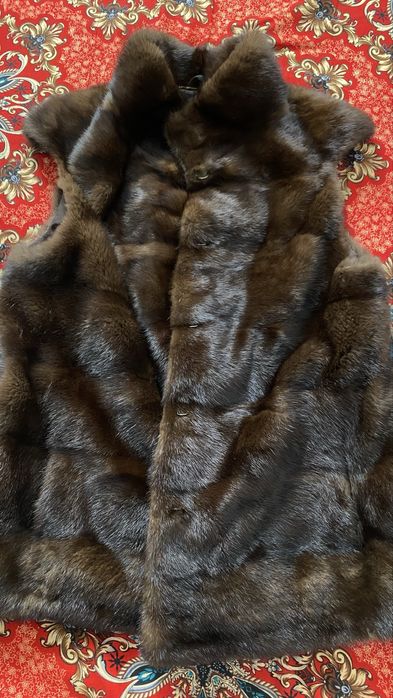 Норковая жилетка