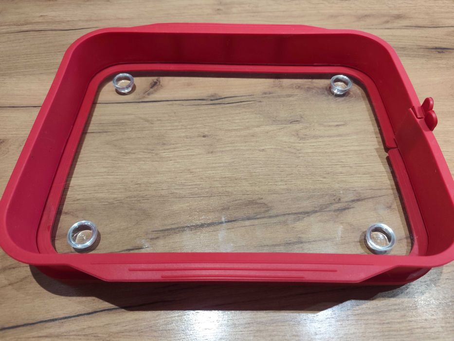 Coox тава със стъклена основа