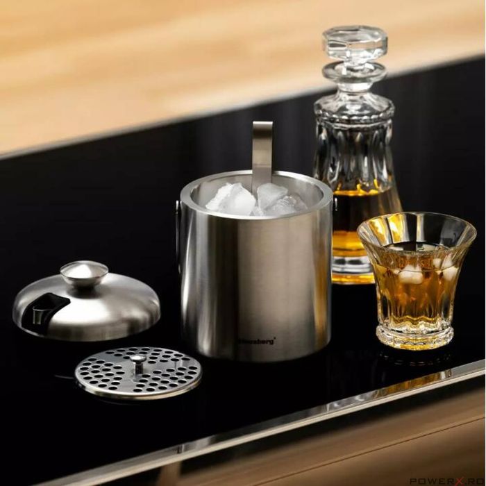 Set galeata pentru gheata, frapiera cu perete dublu, L16xL16X13,5,