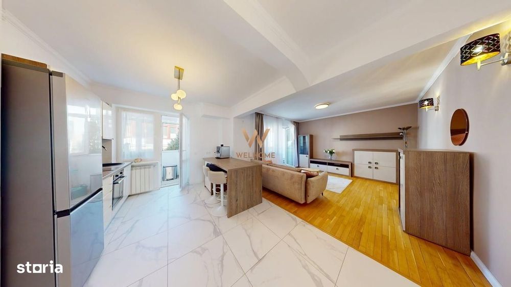Apartament 3 camere - renovat, 2 balcoane, pivnita - Ultracentral