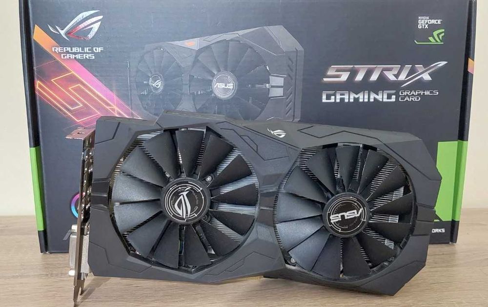 Видеокарта ASUS ROG Strix GeForce GTX 1050 Ti 4GB GDDR5 – Отлично състояние