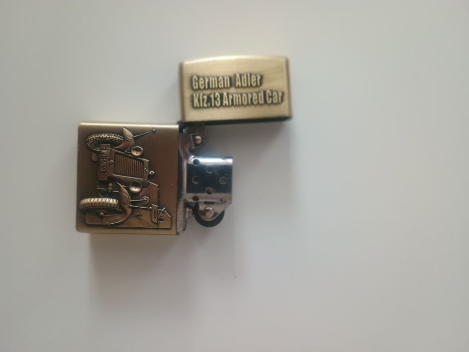 Brichetă metalică vintage Zippo