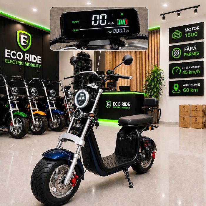 Scuter electric/Scooter Harley pentru adulti