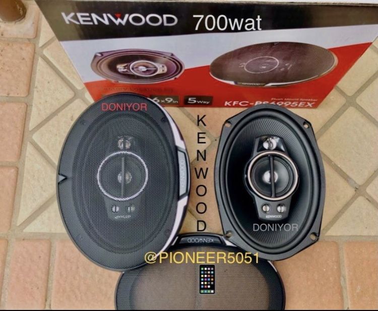 Kenwood 700w 4та пишалкали калонка келди янги 2та без усилител сфатли