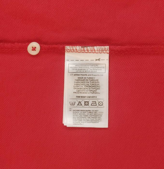 Tricou Polo Adidas Performance Red