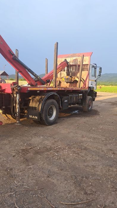 Anunț vânzare MAN Forestier 19.363 4x4 cu macara