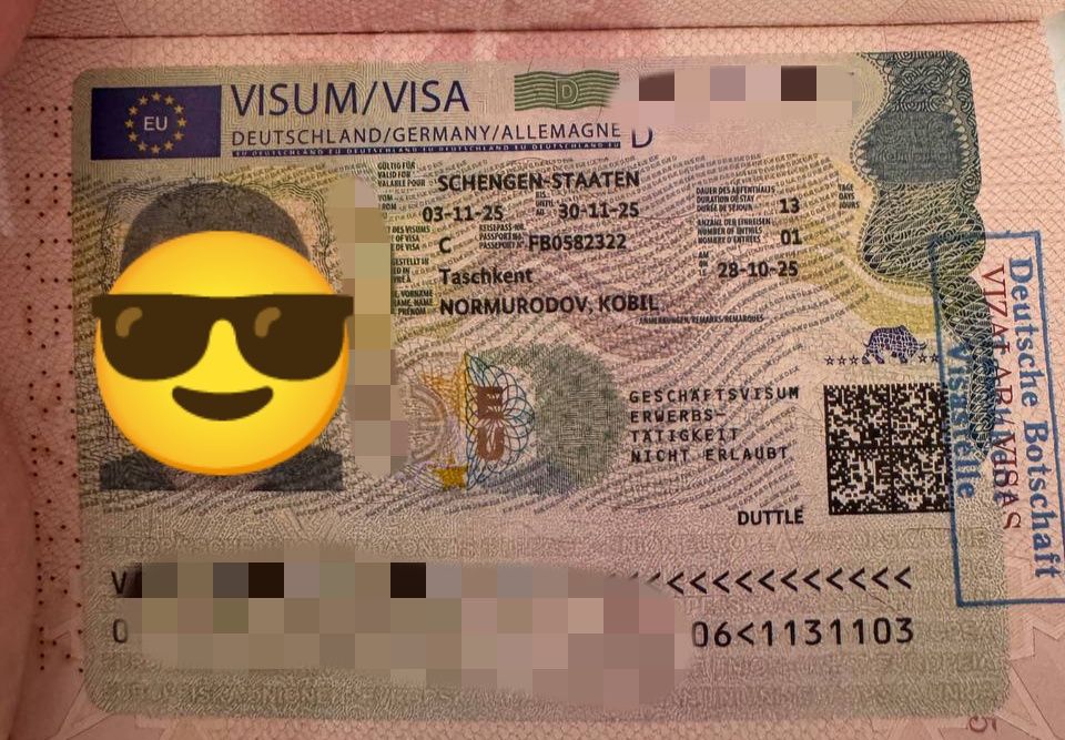 Помогаем с оформлением анкеты для шенгенских стран.