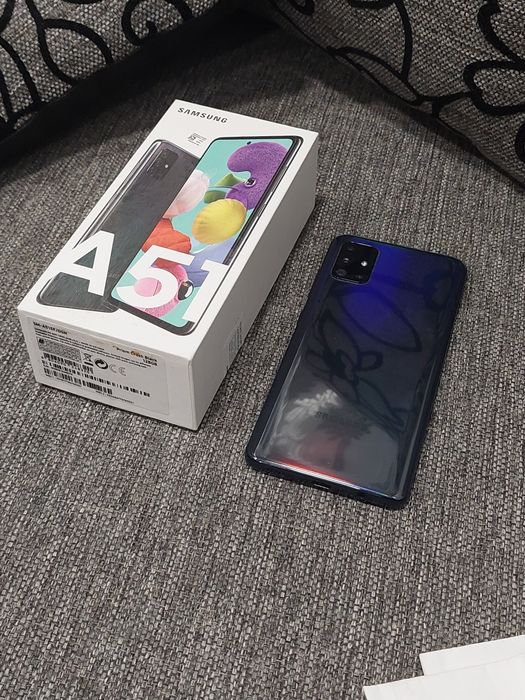 Samsung A51 128 GB liber de rețea cutie acte telefon bun