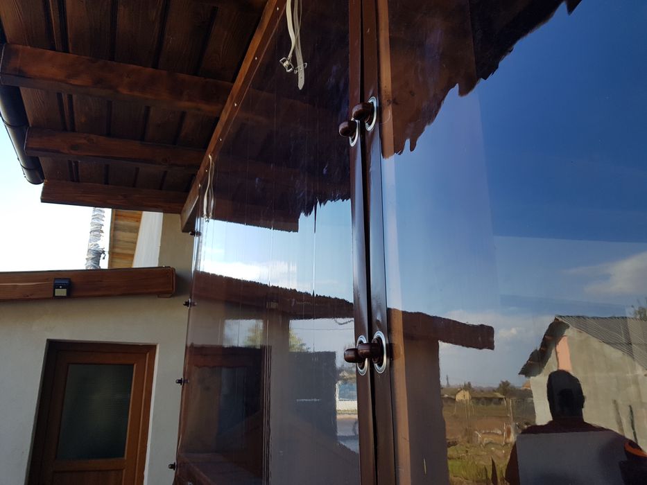 Inchidere terase cu folie transprenta