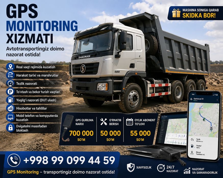 Gps monitoring hizmati