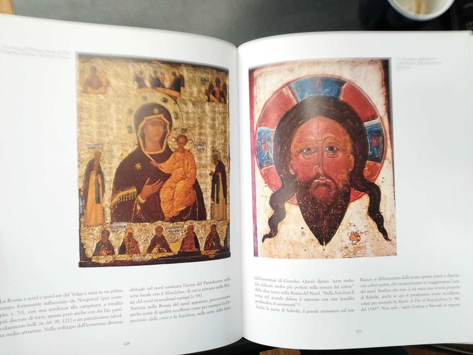 ALBUM ARTA pictură ICOANE "Le icone"