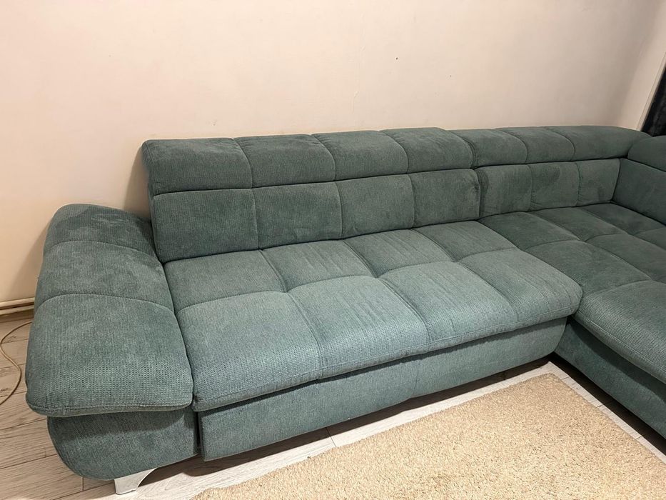 SHANE Colțar extensibil, șezlong stânga stofa (Mobexpert)