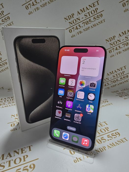 NDP Amanet Buzoieni 16 Margeanului Iphone 15 Pro ( 49381)