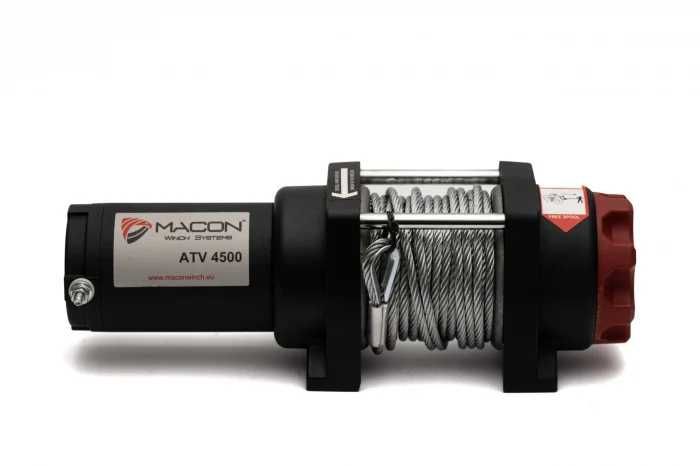 Macon Troliu ATV 4500lbs (2041kg) cablu sintetic