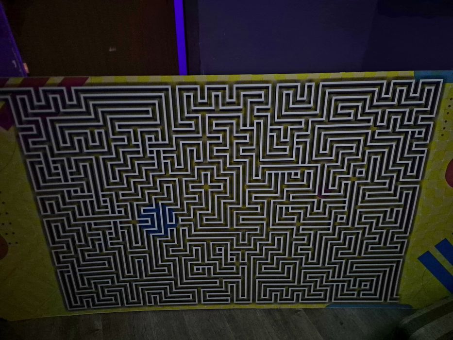 Два панно, рисунка с изображением лабиринта даром