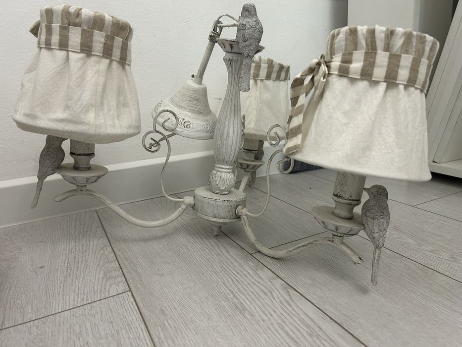 Люстра с птицами счастья