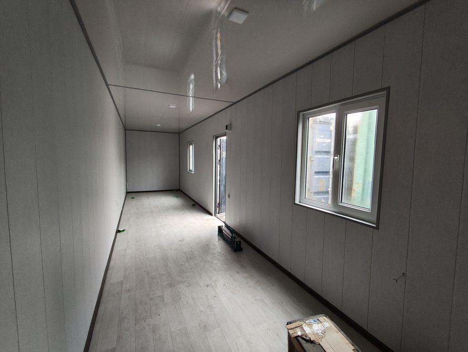 Konteynirlardan YotoqXona Ofes Magazin Sanuzel Sartaroshxona Fast food