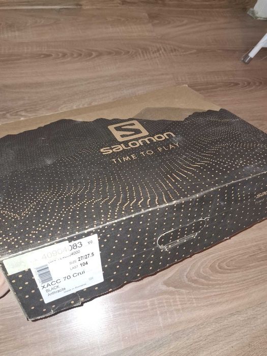 Clapari Salomon X Access Marime 27/27,5 - 42/43 Negru