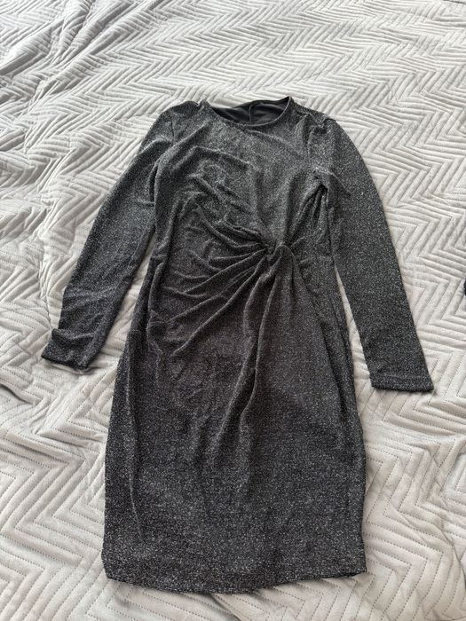 Платье с люрексом