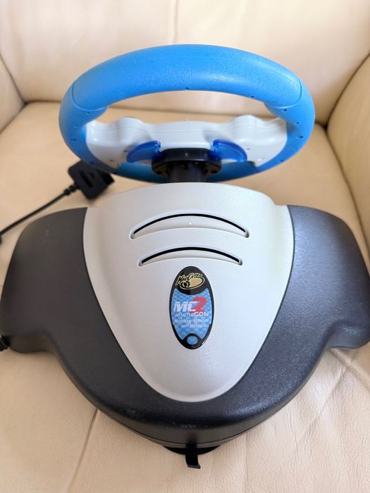 Mad Catz MC2 MicroCon волан + педали + игра подарък (PS2)