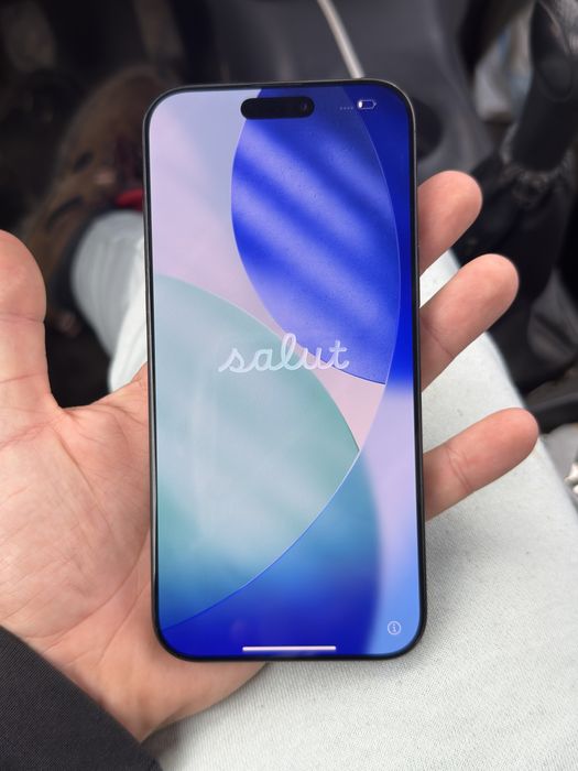 Iphone 16 pro max black titanium 256 gb baterie 100%