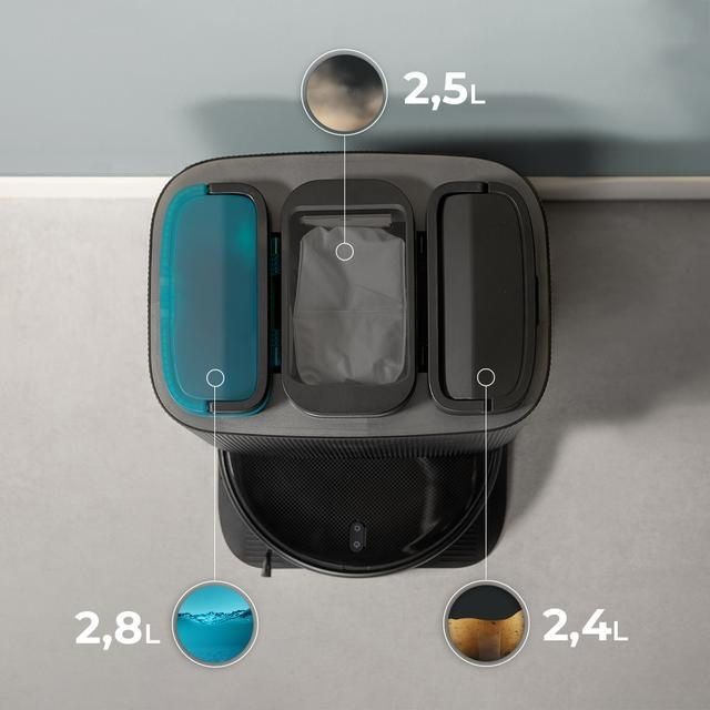 Роботизирана прахосмукачса Conga 11090 Spin Revolution Home&Wash Laser