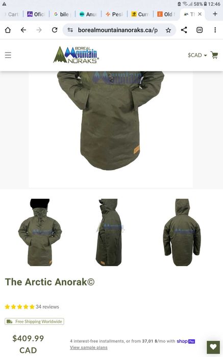 Anorak Montain  Borealis