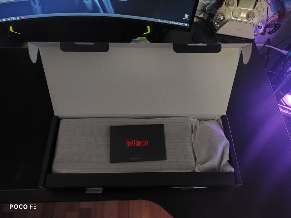 Kit mouse și tastatura gaming fără fir