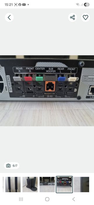 Vând Sistem 5.1 Samsung Bluray