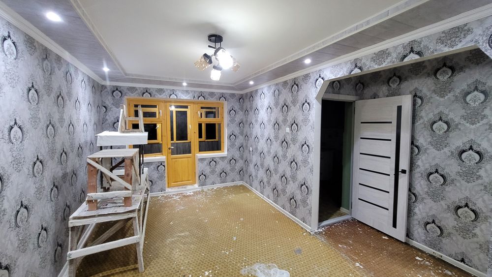 Квартира сотилади кувасой шахар 132 а 44 хонадон стадион олдида