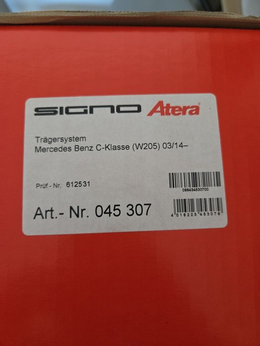 Bare plafon Atera Signo Mercedes C-Class W205 2014+ NOI