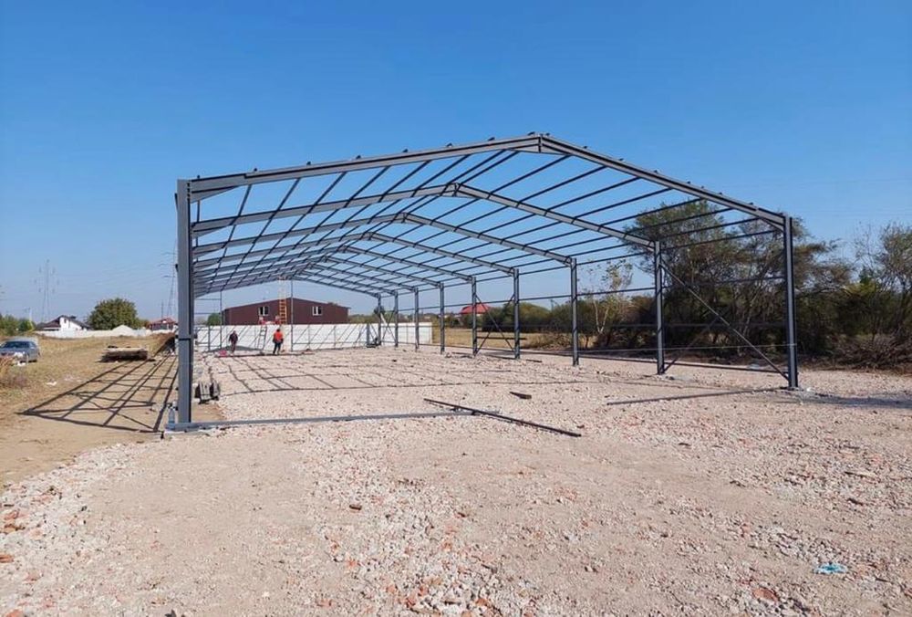 Vând garaje structuri metalice