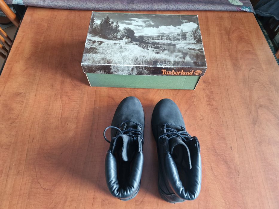 Зимни, планински кожени боти Timberland, унисекс. Купувани за жена...