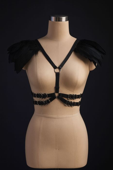 Портупея аёллар учун. Ички кийим устидан ёки корпоратив учун кийилади.