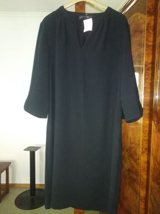 Платье чёрное, вечернее, 46 размером