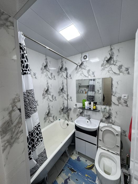 2х комнатная с качественным евро ремонтом в 1 микрорайоне