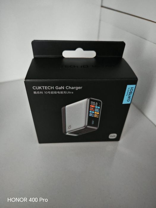 Cuktech 10 ultra GAN charger 120w